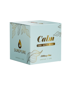 SurePure X Core Calm CBD Bath Bomb - 100mg